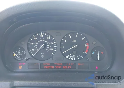 2001 BMW X5 4.4 из США, поврежденный, VIN WBAFB33571LH22272